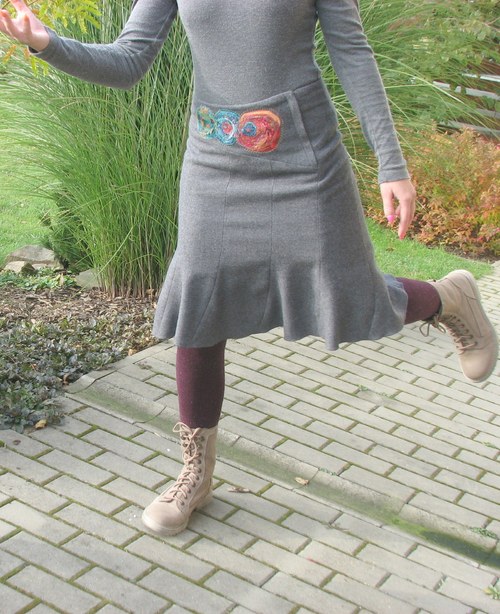 Vlněná sukénka — foto 6