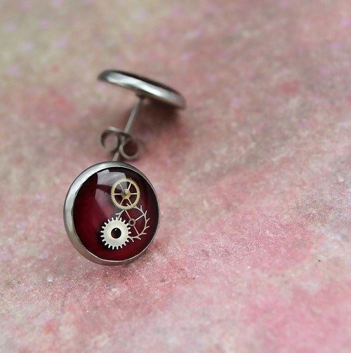 Burgundy circles — foto 3