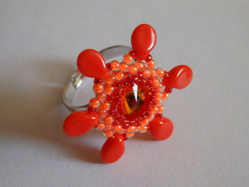 Swarovski prsten — foto 2