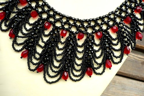 BLACK - Elegantní náhrdelník — foto 2