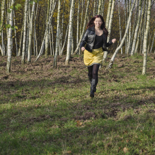 Sukně manšestr "Zimní variace" (02) — foto 2