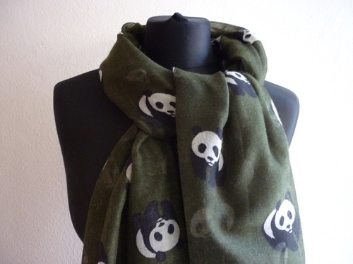 Medvídkovská Šála - khaki — foto 2