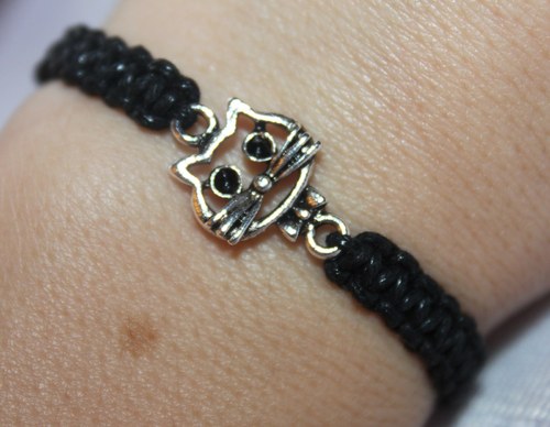 Čiči.. Náramek macramé/shamballa — foto 2