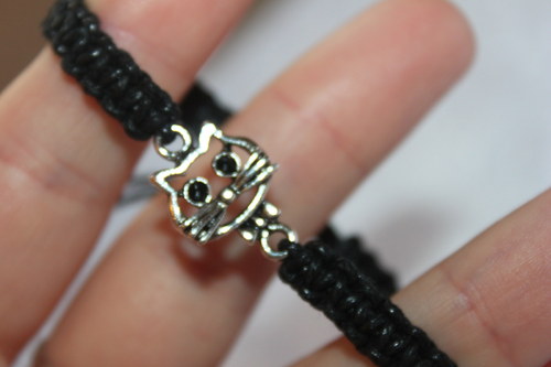 Čiči.. Náramek macramé/shamballa — foto 4