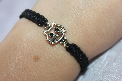 Čiči.. Náramek macramé/shamballa — foto 6