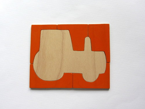 Traktor - skládačka — foto 2