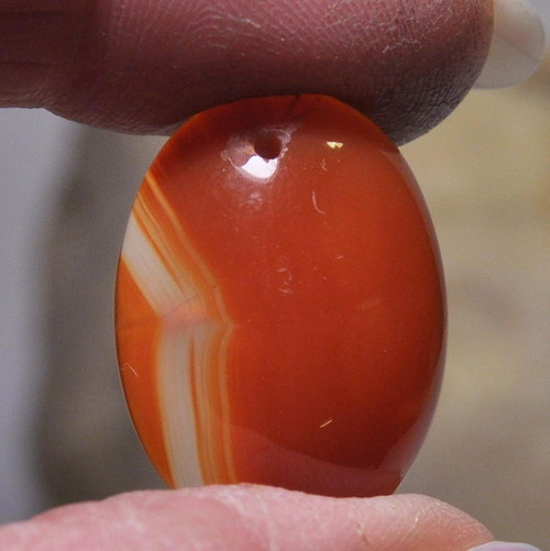 231. Kabošon karneol 25x18mm — foto 2