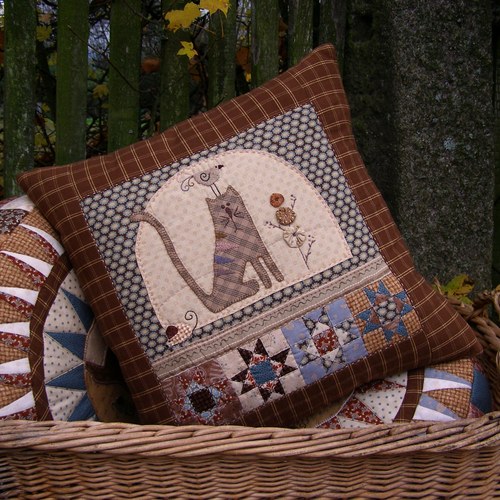 Kocourkov - polštář - quilt — foto 6