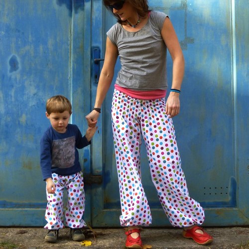 Turecké kalhoty Do puntíku.. — foto 6