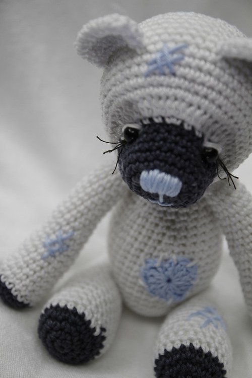 Háčkovaný medvídek Teddy - návod — foto 2
