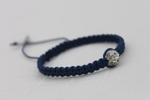 Náramek macramé/shamballa — foto 2