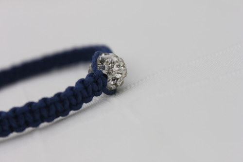 Náramek macramé/shamballa — foto 4