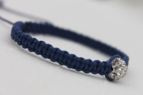Náramek macramé/shamballa — foto 5