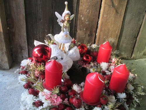 Adventní s vílou,netradiční — foto 2