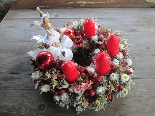 Adventní s vílou,netradiční — foto 3