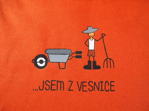 Tričko XL " Jsem z vesnice " — foto 2