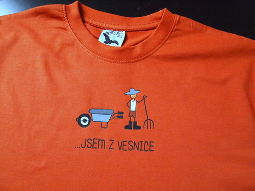 Tričko XL " Jsem z vesnice " — foto 3