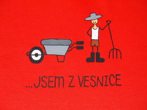 Tričko XL " Jsem z vesnice " — foto 2