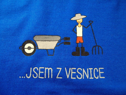 Tričko M " Jsem z vesnice " — foto 2