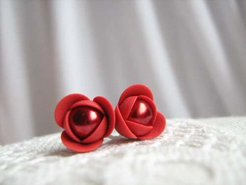 Red, náušničky — foto 3