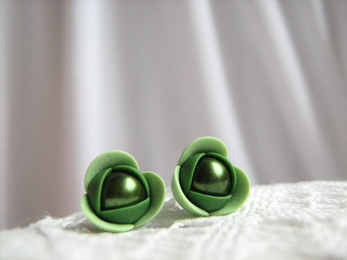 Greeny, náušničky — foto 3