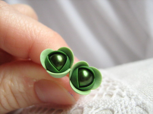 Greeny, náušničky — foto 4