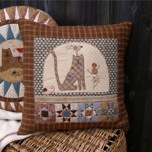 Kocourkov - polštář - quilt — foto 4