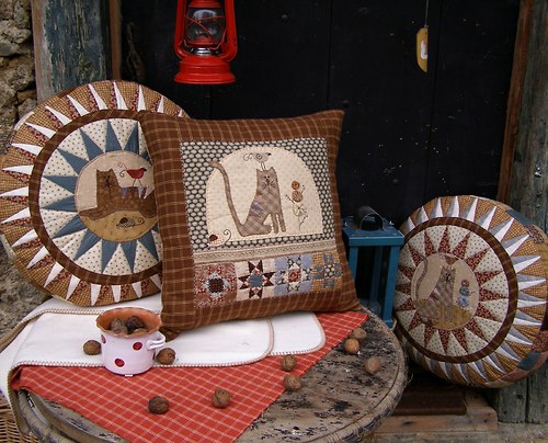 Kocourkov - polštář - quilt — foto 3