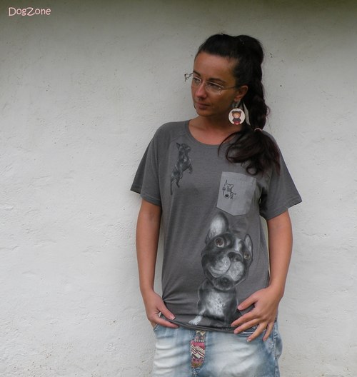 Grey, Frenchie Grey .... triko 50% sleva — foto 2