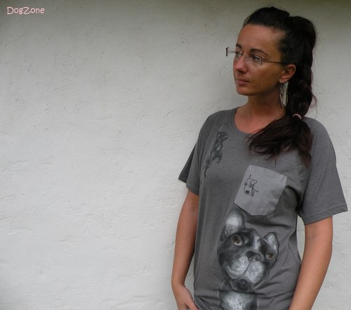 Grey, Frenchie Grey .... triko 50% sleva — foto 3