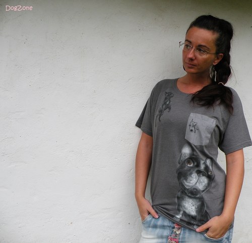 Grey, Frenchie Grey .... triko 50% sleva — foto 5