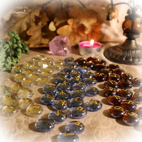 ...runová sada " Imbolc" + darček amulet — foto 4