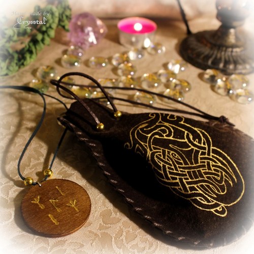 ...runová sada "Beltaine" + darček amulet — foto 3