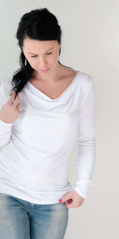 Dámské tričko bílé — foto 2