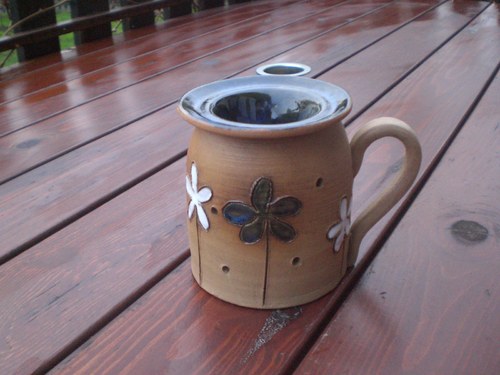 Aromka- modrobílé kytičky — foto 3