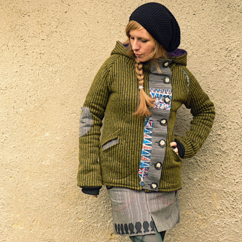 Pease Pudding Hoodie - bunda s kapucou — foto 2