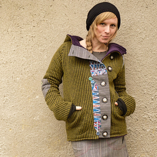 Pease Pudding Hoodie - bunda s kapucou — foto 6