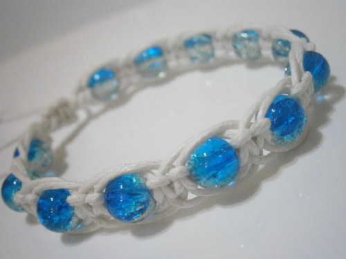 Macramé náramek — foto 2