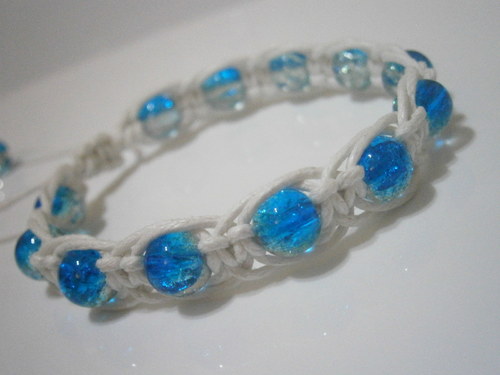 Macramé náramek — foto 3
