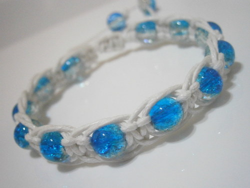 Macramé náramek — foto 6