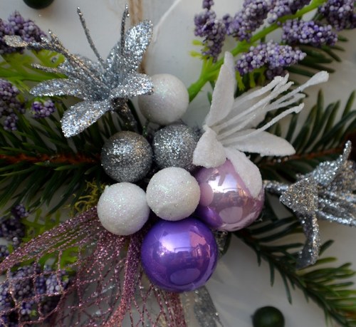 Větší vánoční závěsné srdce Violese — foto 4