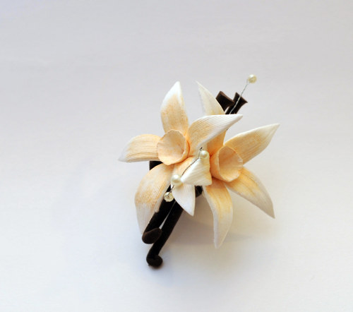 Brož "Vanilla flowers" — foto 2