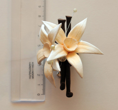 Brož "Vanilla flowers" — foto 4