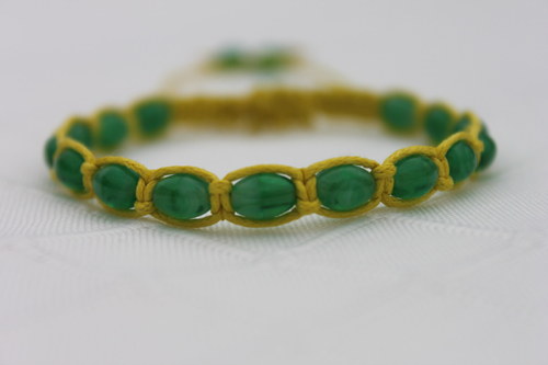 Náramek macramé/shamballa — foto 6