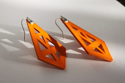 Oranžová geometrie — foto 2