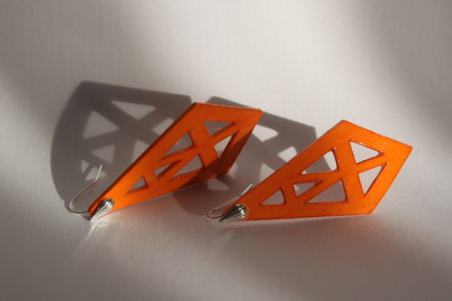 Oranžová geometrie — foto 4