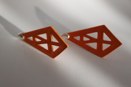 Oranžová geometrie — foto 5