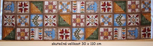 Patchworkové bloky - panel — foto 2