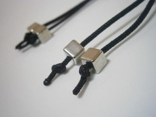Infinity náramek černý (macramé) — foto 6