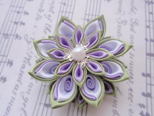 Brož Olive purple — foto 2